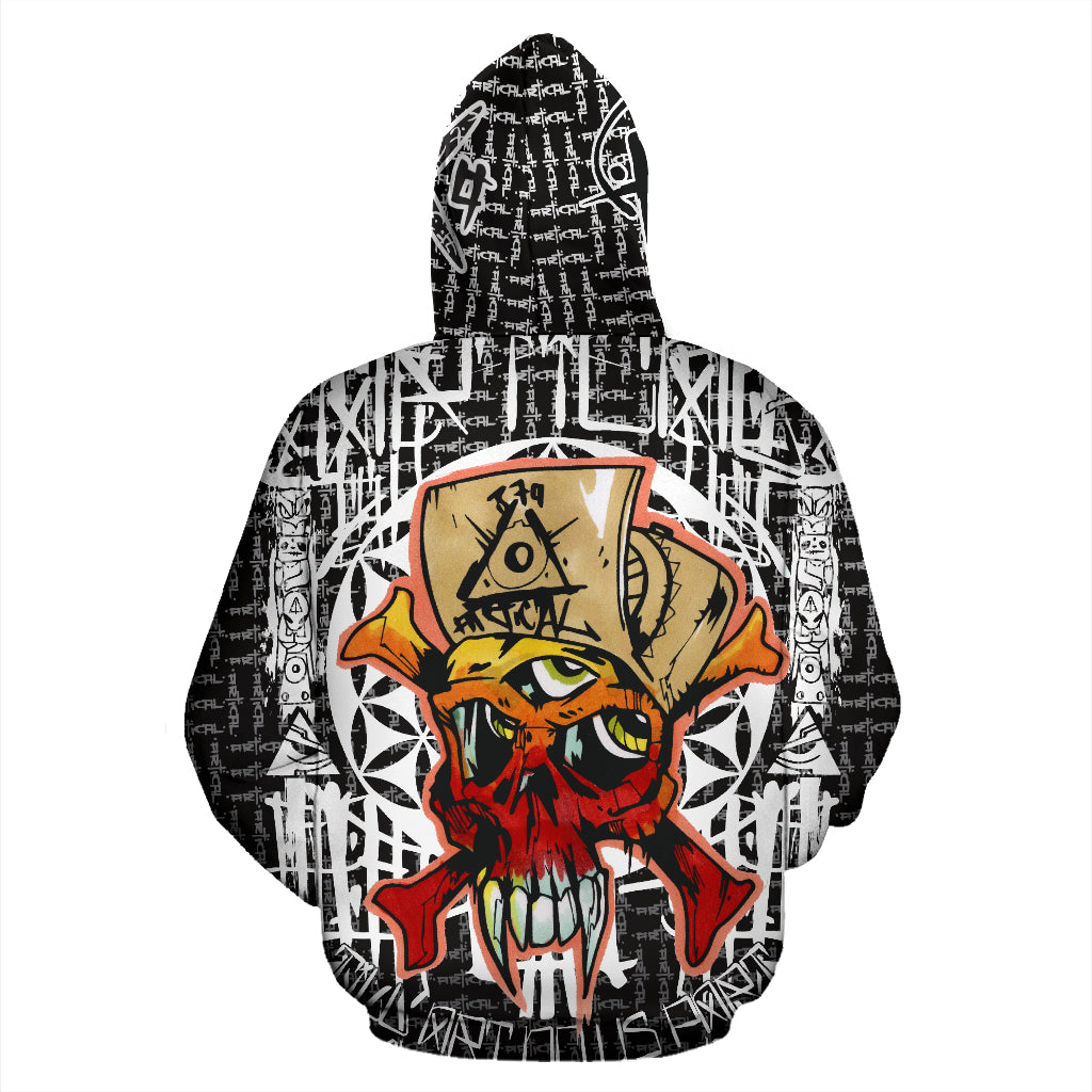 Skully-Fire Hoodie