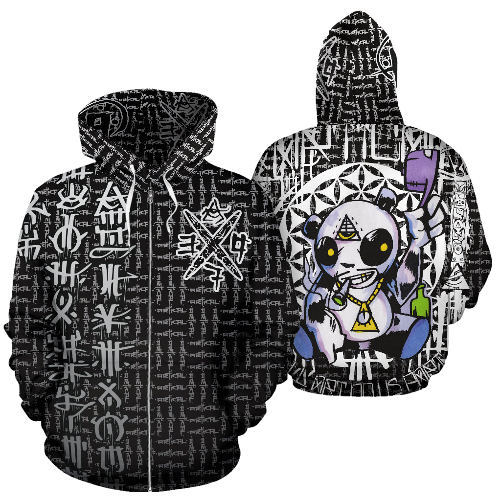 Panda Hats Off Hoodie